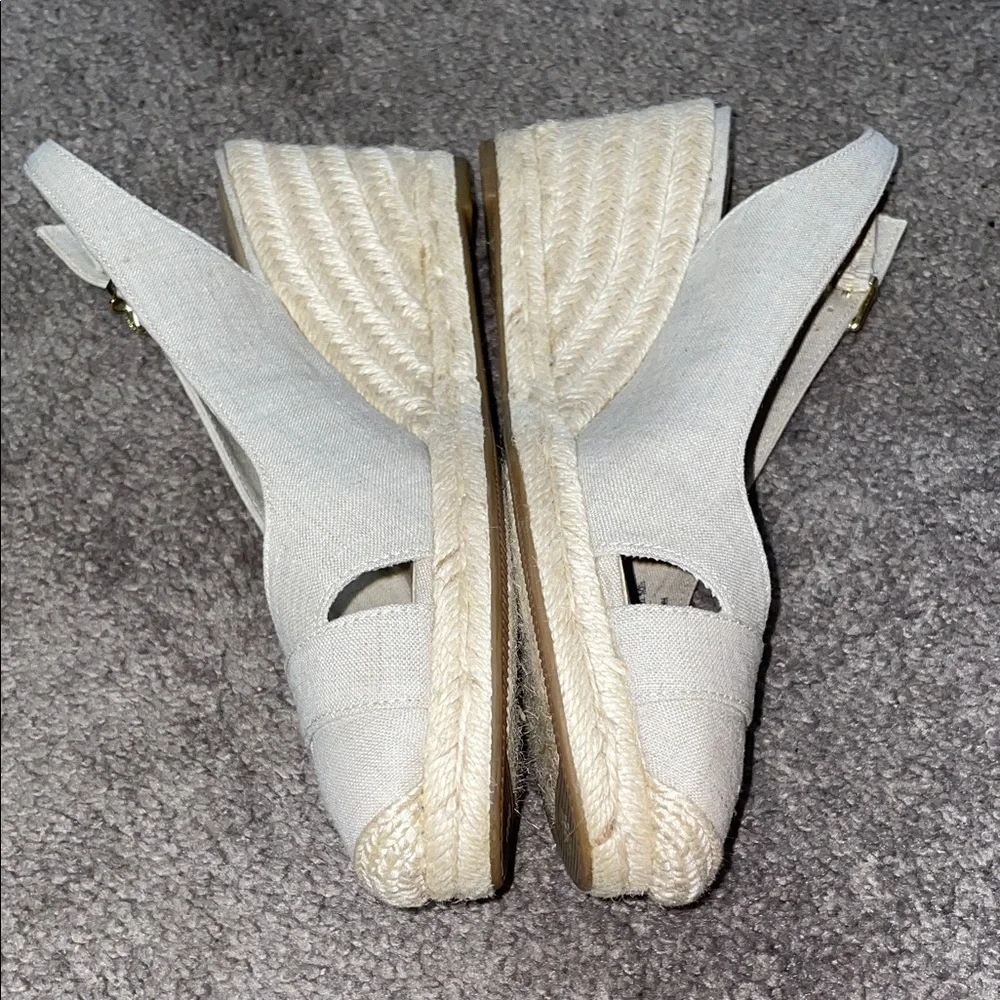 Lauren Ralph Lauren Tan Espadrille Slingbacks - Picture 8 of 8